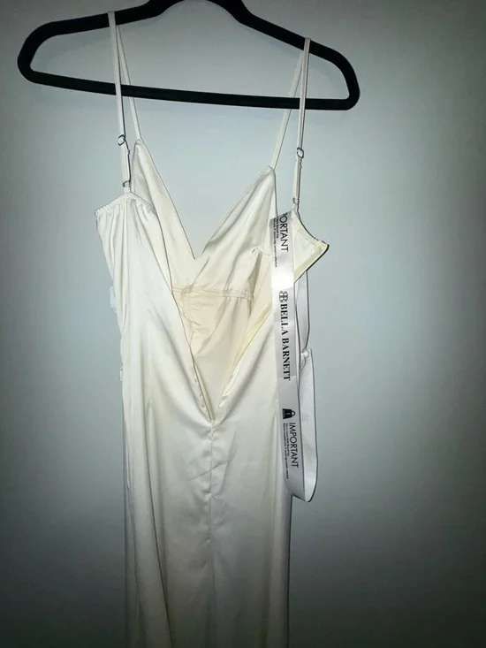 Bella Barnett Yvonne Sleeveless V-Neck Flowers Flounce Maxi Dress - Picture 4 of 4